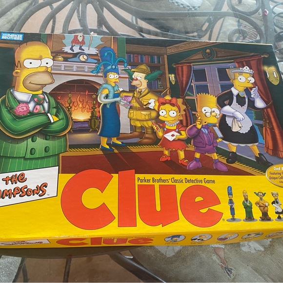 The Simpsons Clue board game - Picture 1 of 4